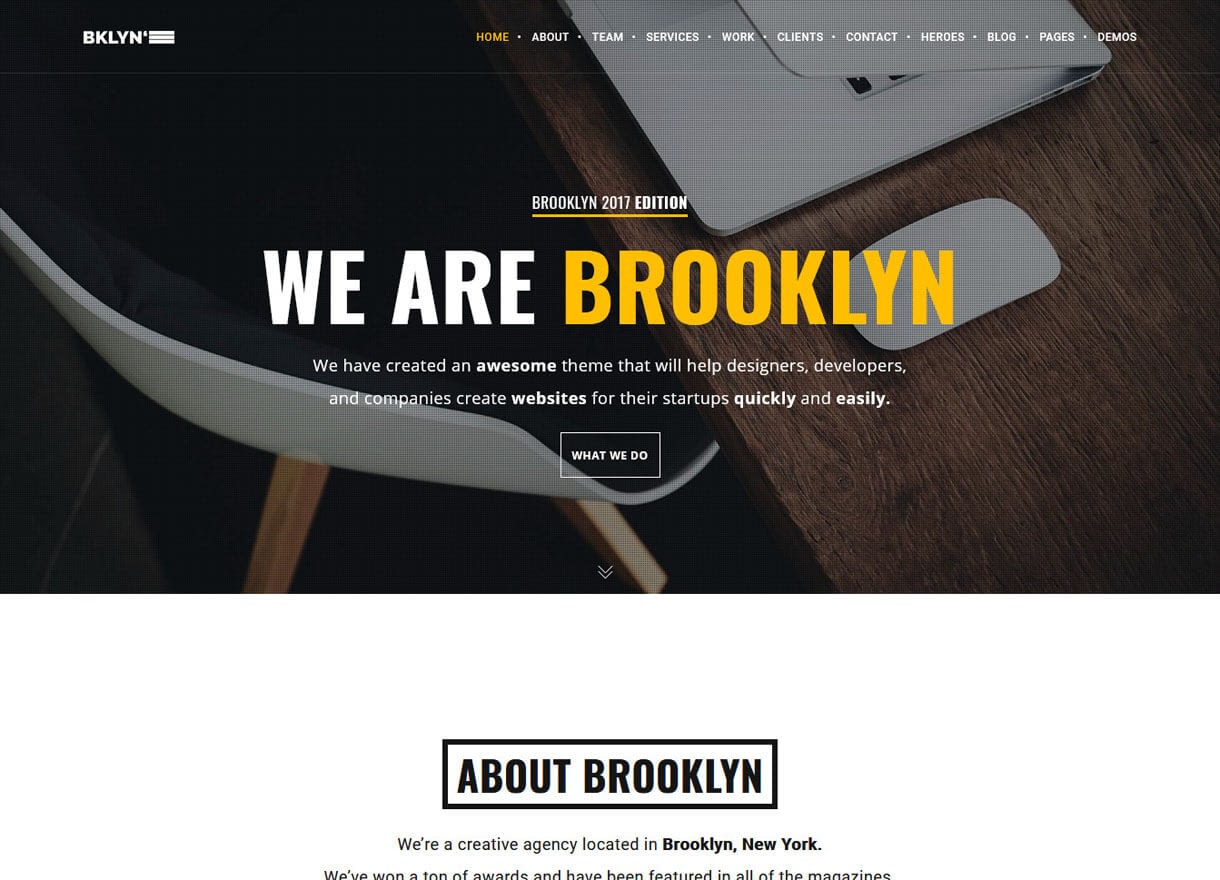 Brooklyn-theme WordPress bất động sản cao cấp tốt nhất