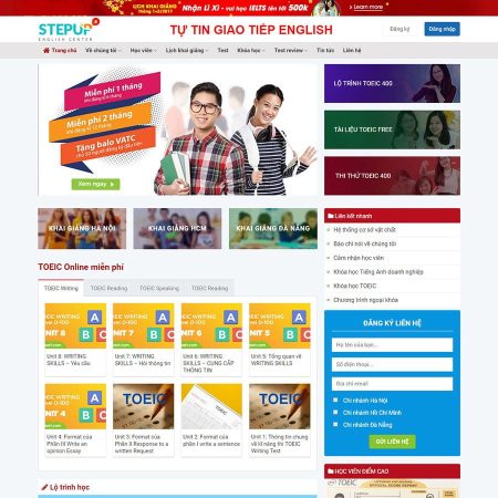 Theme wordpress trung tâm AV