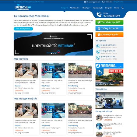 Theme wordress giáo dục 04 - Mẫu theme wordpress đẹp cho giáo dục