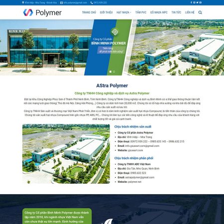 Theme wordpress giới thiệu công ty 01