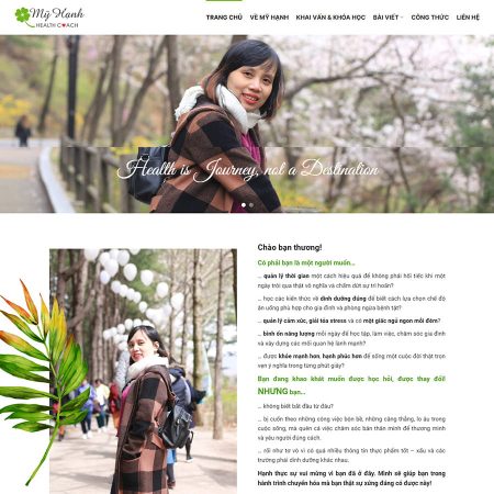 Theme wordpress giới thiệu profile cá nhân